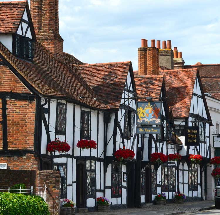 The Kings Arms Hotel at Amersham, Buckinghamshire